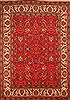 Tabriz Red Hand Knotted 82 X 117  Area Rug 100-21387 Thumb 0