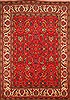 Tabriz Red Hand Knotted 82 X 117 Area Rug 100-21387 Thumb 0