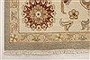 Zanjan Grey Hand Knotted 101 X 131 Area Rug 250-21390 Thumb 17