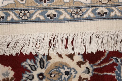 Nain Red Hand Knotted 910 X 130 Area Rug 250-21391 Image 14