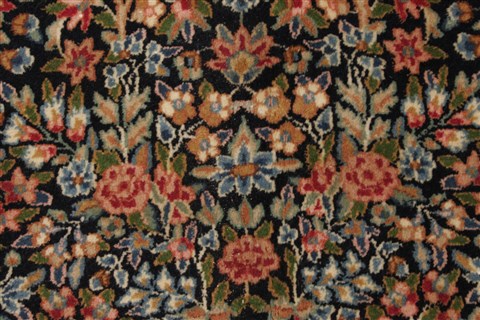 Kerman Blue Hand Knotted 911 X 131  Area Rug 250-21392 Image 21