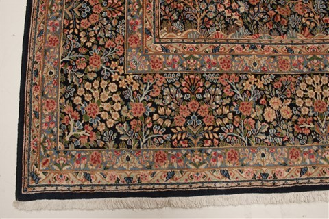 Kerman Blue Hand Knotted 911 X 131  Area Rug 250-21392 Image 23