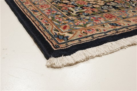 Kerman Blue Hand Knotted 911 X 131  Area Rug 250-21392 Image 24
