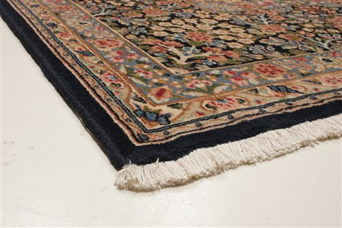 Kerman Blue Hand Knotted 911 X 131  Area Rug 250-21392 Image 26