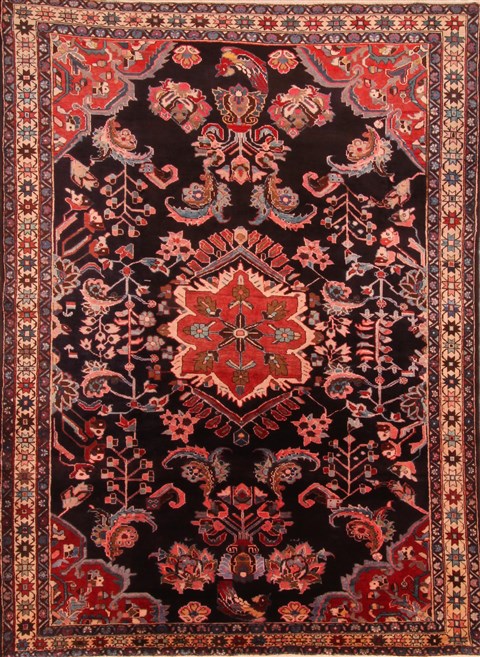 Lilihan Red Hand Knotted 77 X 105 Area Rug 100-21395 Image 0