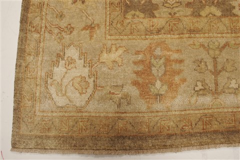 Oushak Brown Hand Knotted 910 X 1310 Area Rug 250-21396 Image 16