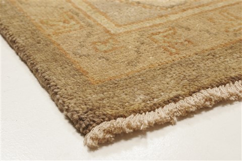 Oushak Brown Hand Knotted 910 X 1310 Area Rug 250-21396 Image 17