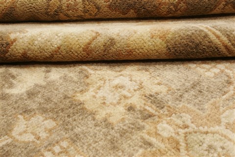 Oushak Brown Hand Knotted 910 X 1310 Area Rug 250-21396 Image 5