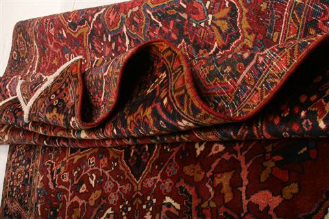 Heriz Red Hand Knotted 711 X 114 Area Rug 100-21397 Image 30