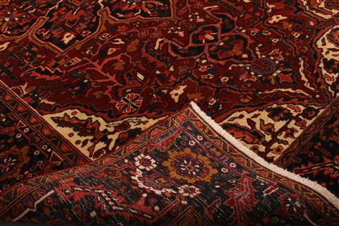 Heriz Red Hand Knotted 711 X 114 Area Rug 100-21397 Image 13