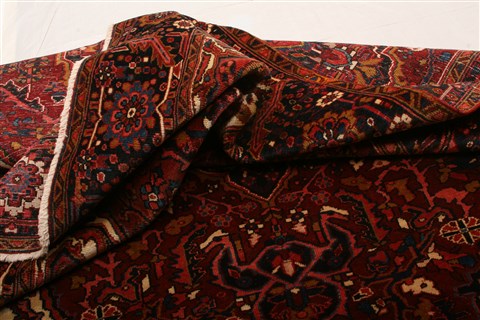 Heriz Red Hand Knotted 711 X 114 Area Rug 100-21397 Image 7