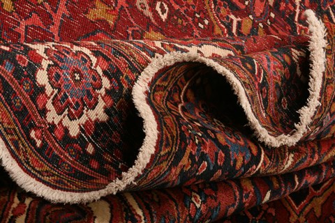 Heriz Red Hand Knotted 711 X 114 Area Rug 100-21397 Image 14