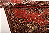 Heriz Red Hand Knotted 86 X 116  Area Rug 100-21400 Thumb 17