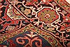 Heriz Red Hand Knotted 86 X 116  Area Rug 100-21400 Thumb 1