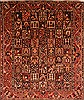 Bakhtiar Red Hand Knotted 99 X 116  Area Rug 100-21401 Thumb 0