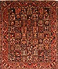 Bakhtiar Red Hand Knotted 99 X 116 Area Rug 100-21401 Thumb 0