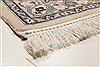 Nain White Hand Knotted 100 X 134  Area Rug 250-21404 Thumb 20