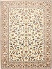 Nain White Hand Knotted 100 X 134  Area Rug 250-21404 Thumb 0