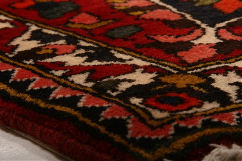Bakhtiar Red Hand Knotted 88 X 120 Area Rug 100-21405 Image 19