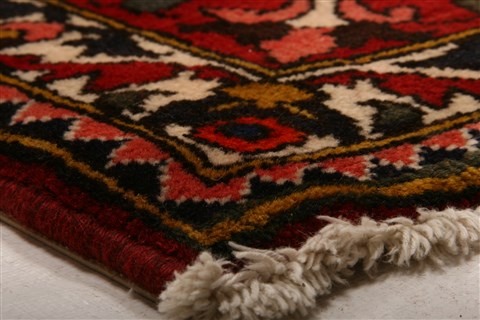 Bakhtiar Red Hand Knotted 88 X 120 Area Rug 100-21405 Image 17