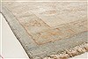 Oushak Green Hand Knotted 99 X 143 Area Rug 250-21411 Thumb 19