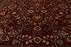 Sarouk Red Hand Knotted 100 X 143  Area Rug 250-21413 Thumb 18