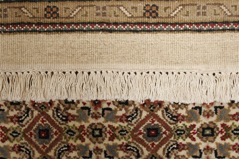 Tabriz Beige Hand Knotted 911 X 136 Area Rug 250-21415 Image 16