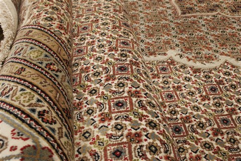 Tabriz Beige Hand Knotted 911 X 136 Area Rug 250-21415 Image 9