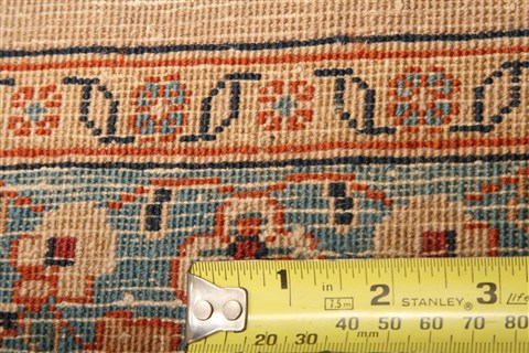 Sarouk Yellow Hand Knotted 82 X 110 Area Rug 100-21416 Image 22