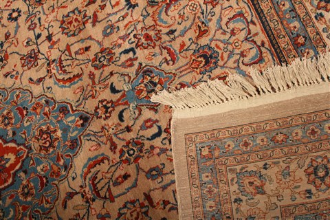Sarouk Yellow Hand Knotted 82 X 110 Area Rug 100-21416 Image 23