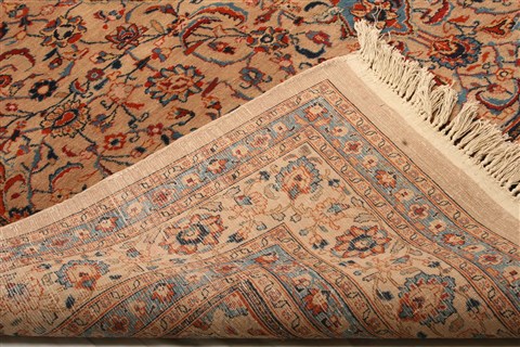 Sarouk Yellow Hand Knotted 82 X 110 Area Rug 100-21416 Image 26