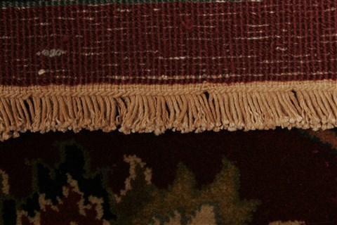 Kashan Red Hand Knotted 100 X 1310 Area Rug 250-21419 Image 17