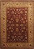 Kashan Red Hand Knotted 100 X 1310 Area Rug 250-21419 Thumb 0