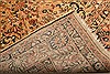 Sarouk Beige Hand Knotted 83 X 103  Area Rug 100-21420 Thumb 24