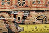 Sarouk Beige Hand Knotted 83 X 103 Area Rug 100-21420 Thumb 19