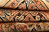 Sarouk Beige Hand Knotted 83 X 103 Area Rug 100-21420 Thumb 10
