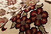 Kashmar Beige Hand Knotted 99 X 134 Area Rug 250-21421 Thumb 1