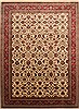 Kashmar Beige Hand Knotted 99 X 134 Area Rug 250-21421 Thumb 0