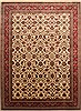 Kashmar Beige Hand Knotted 99 X 134  Area Rug 250-21421 Thumb 0