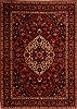 Bakhtiar Red Hand Knotted 89 X 124  Area Rug 100-21422 Thumb 0