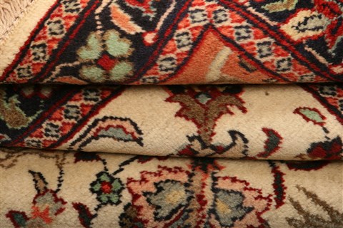 Tabriz Yellow Hand Knotted 79 X 1011 Area Rug 100-21423 Image 6