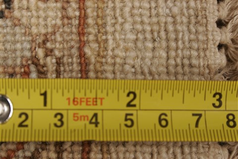 Chobi Beige Hand Knotted 100 X 140 Area Rug 250-21426 Image 13