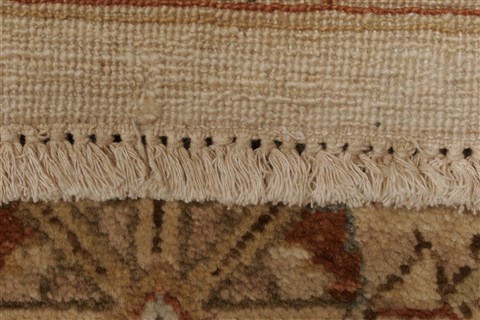 Chobi Beige Hand Knotted 100 X 140 Area Rug 250-21426 Image 14