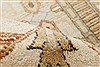 Chobi Beige Hand Knotted 100 X 140 Area Rug 250-21426 Thumb 2