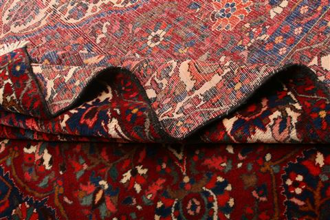 Bakhtiar Red Hand Knotted 82 X 115 Area Rug 100-21427 Image 12