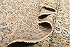 Kashan White Hand Knotted 91 X 126 Area Rug 100-21433 Thumb 8