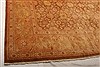Tabriz Yellow Hand Knotted 81 X 111 Area Rug 100-21434 Thumb 1