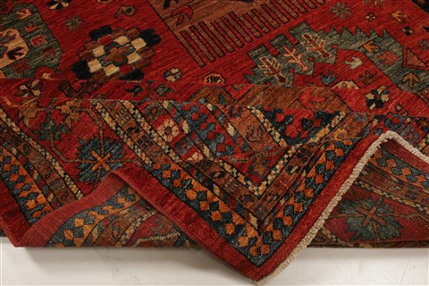 Kazak Red Hand Knotted 105 X 1210 Area Rug 250-21435 Image 11