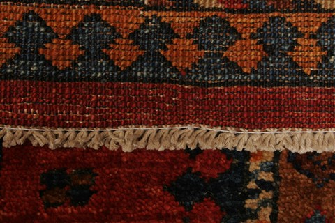 Kazak Red Hand Knotted 105 X 1210 Area Rug 250-21435 Image 13