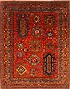 Kazak Red Hand Knotted 105 X 1210  Area Rug 250-21435 Thumb 0